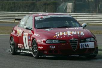 Alfa 156 S2000 - test Monza